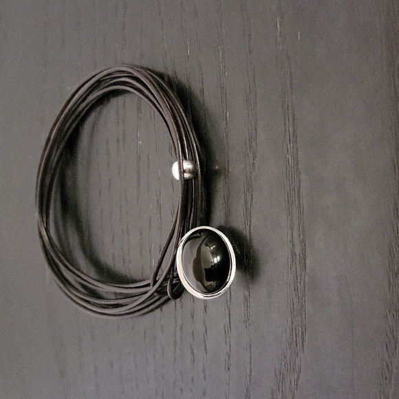 Black Obsidian Choker - Picture 4 of 6